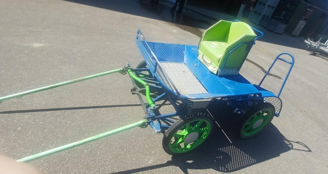 Marathonwagen pony enkel en dubbel span