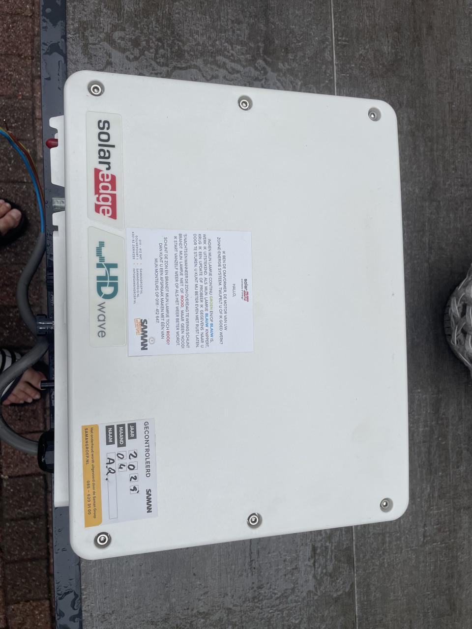 Omvormer zonnepanelen