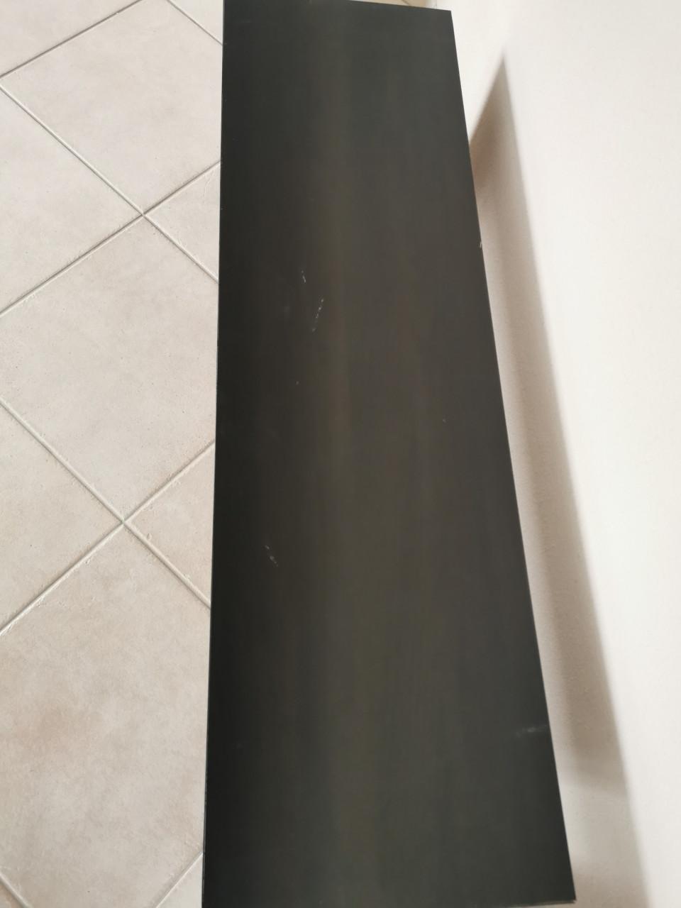 TV-meubel Ikea Lack zwartbruin