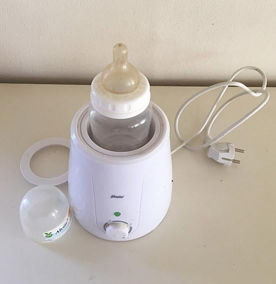 Baby flessenwarmer inclusief fles