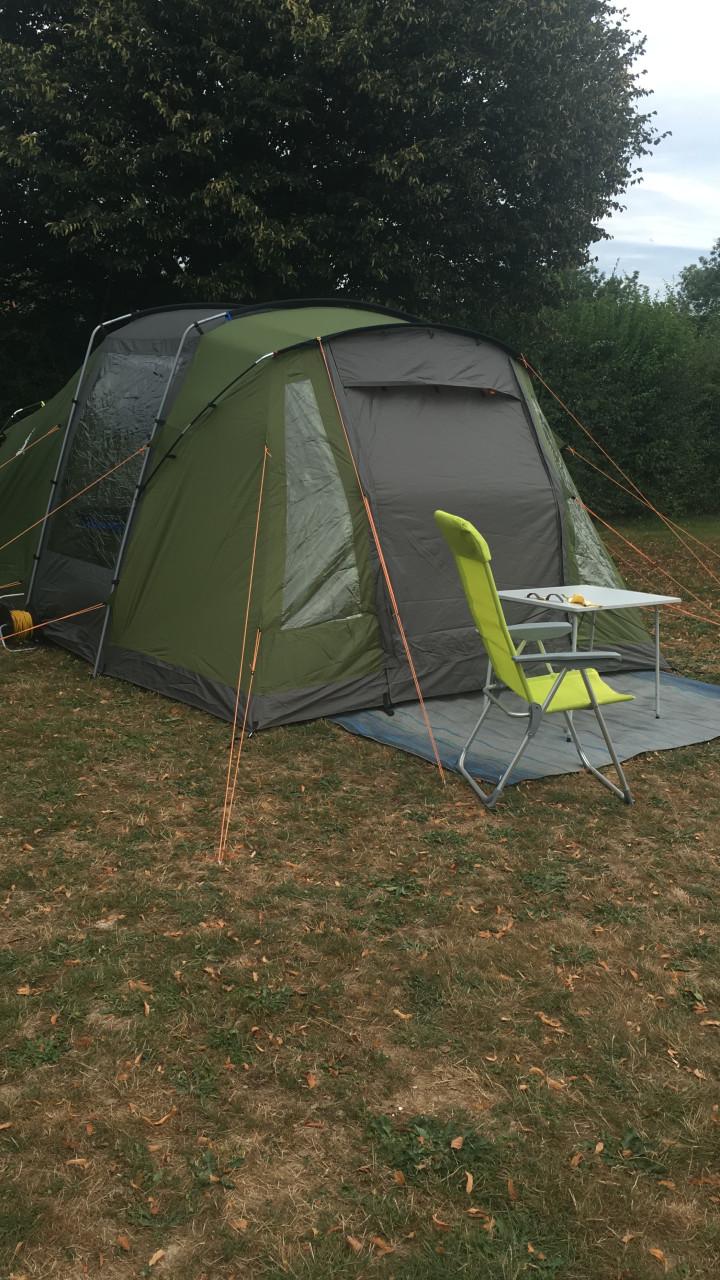 Coleman Vespucci 4 persoonstent inclusief luifel