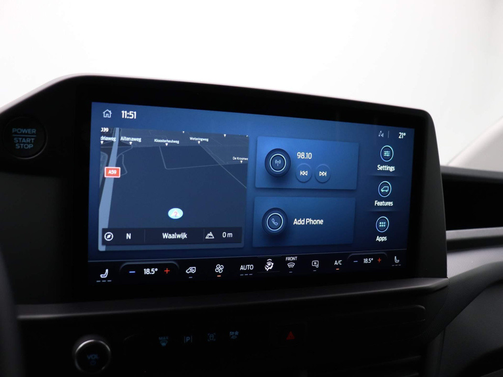 Ford Transit Custom 320 2.0 tdci l2h1 trend | navigatie | climatronic | dub