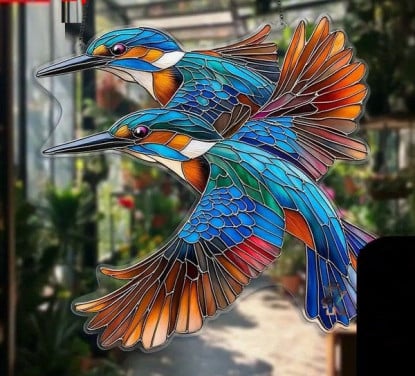 Raamhanger ijsvogel