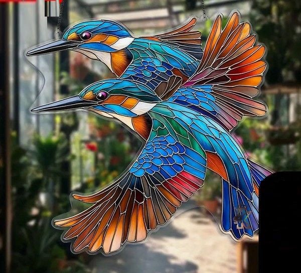Raamhanger ijsvogel