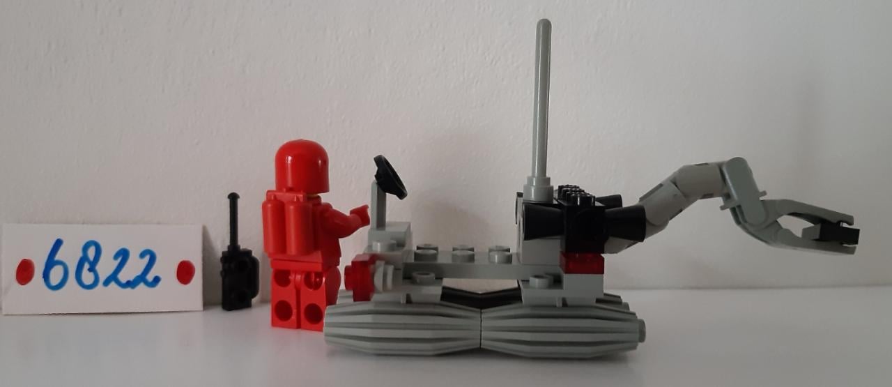 Lego Classic Space 6822: Space Digger, ruimtevaart, graafmachine.