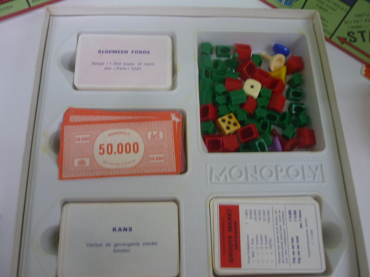 OUD Monopoly spel  Licentie Parker Brothers