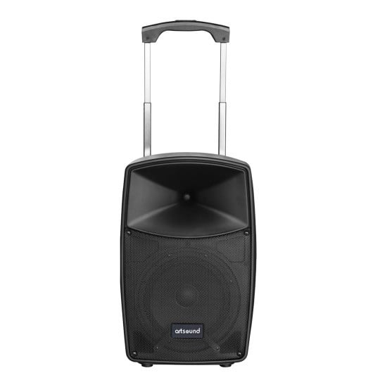 ArtSound U10 Partyspeaker met accu en 2 microfoons  ***300 WATT***
