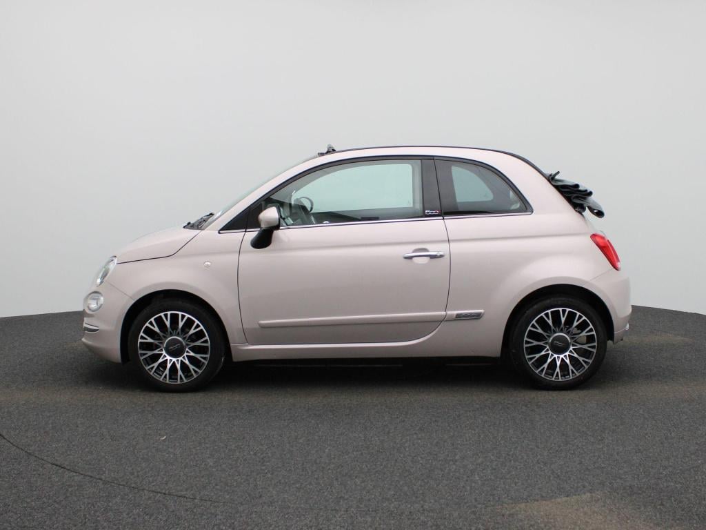Fiat 500 C 1.0 hybrid star | cabrio | half-leder | navigatie | climate cont