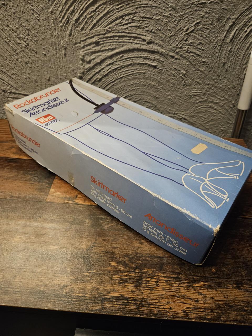 Vintage Duitse prym Rokkenmarker Rockafronder Skirtmarker