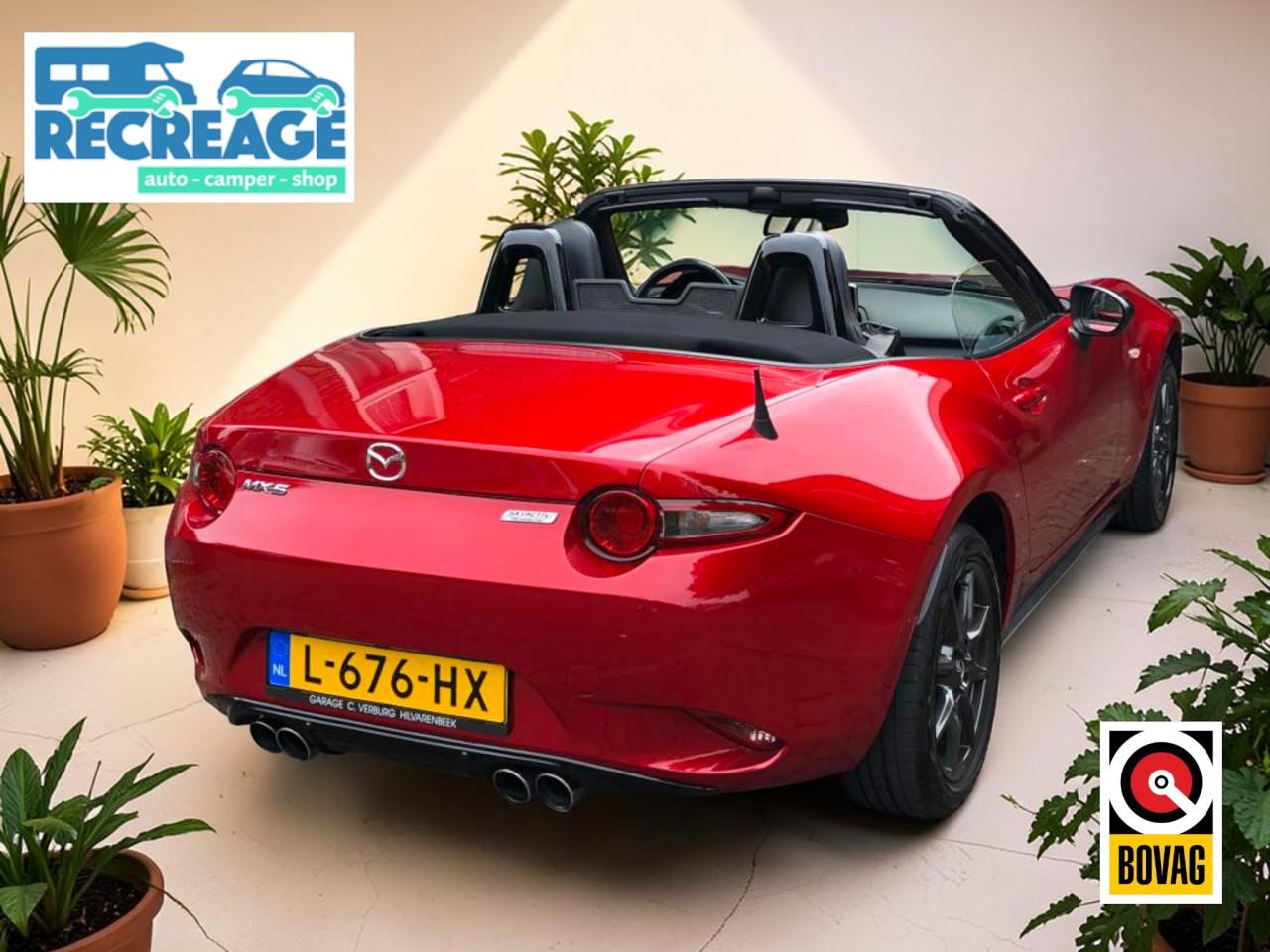 Super Mazda MX-5 1.5 SkyActiv-G TS+ | Jaar BOVAG | 2015 | Handgeschakeld