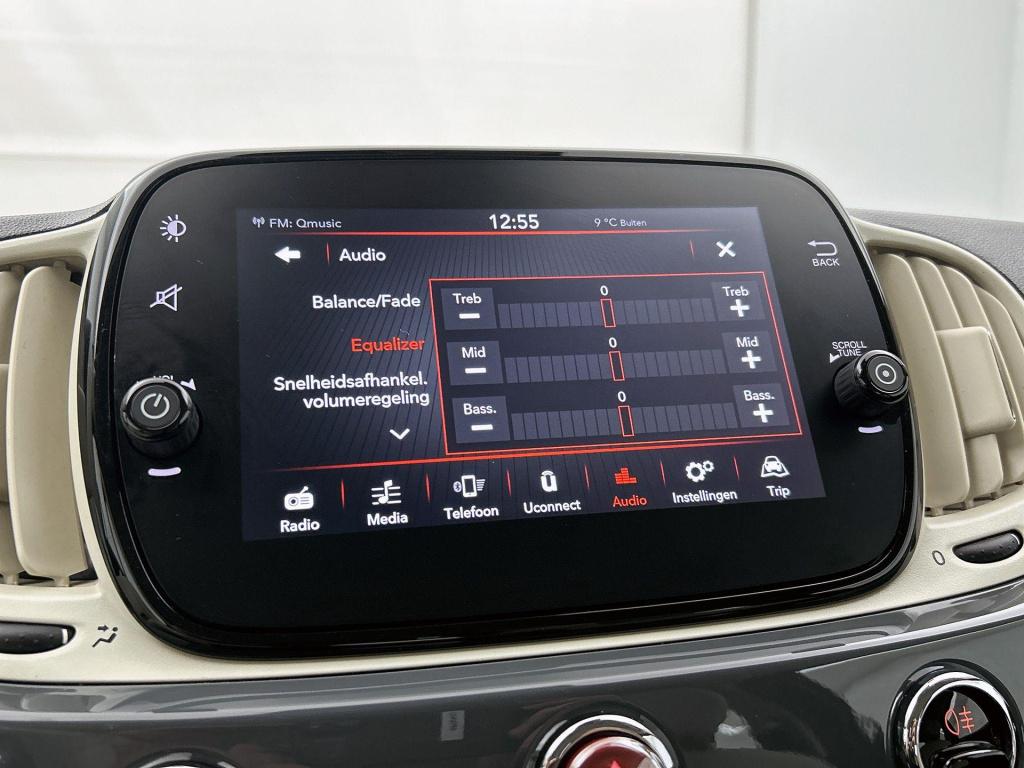 Fiat 500 C 1.0 hybrid lounge | parkeersensoren | apple carplay/android auto
