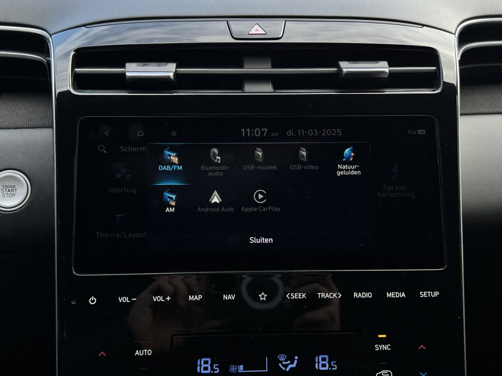 Hyundai Tucson Hybrid 1.6 t-gdi hev premium sky - schuif-/kanteldak | stoel