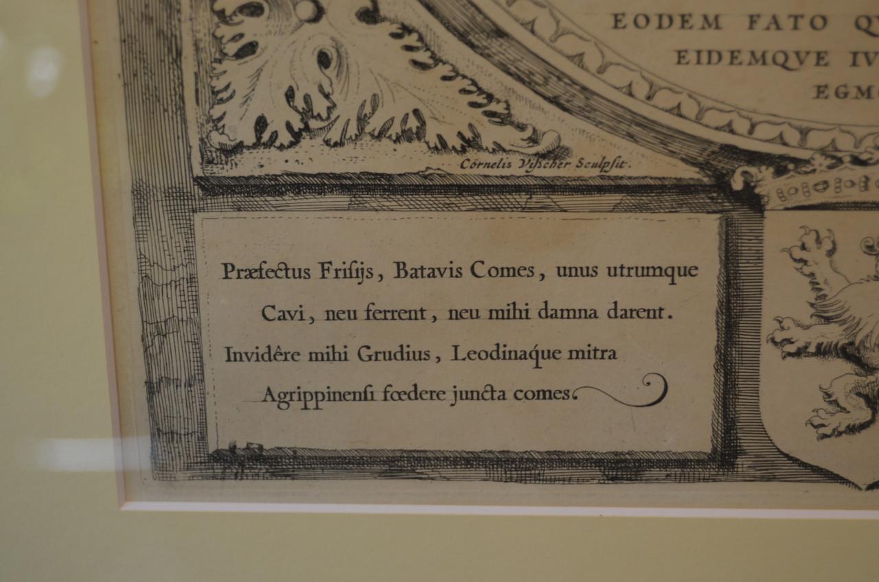 Kopergravure ca.1650 Cornelis Visscher (1629 - 1658) (3)