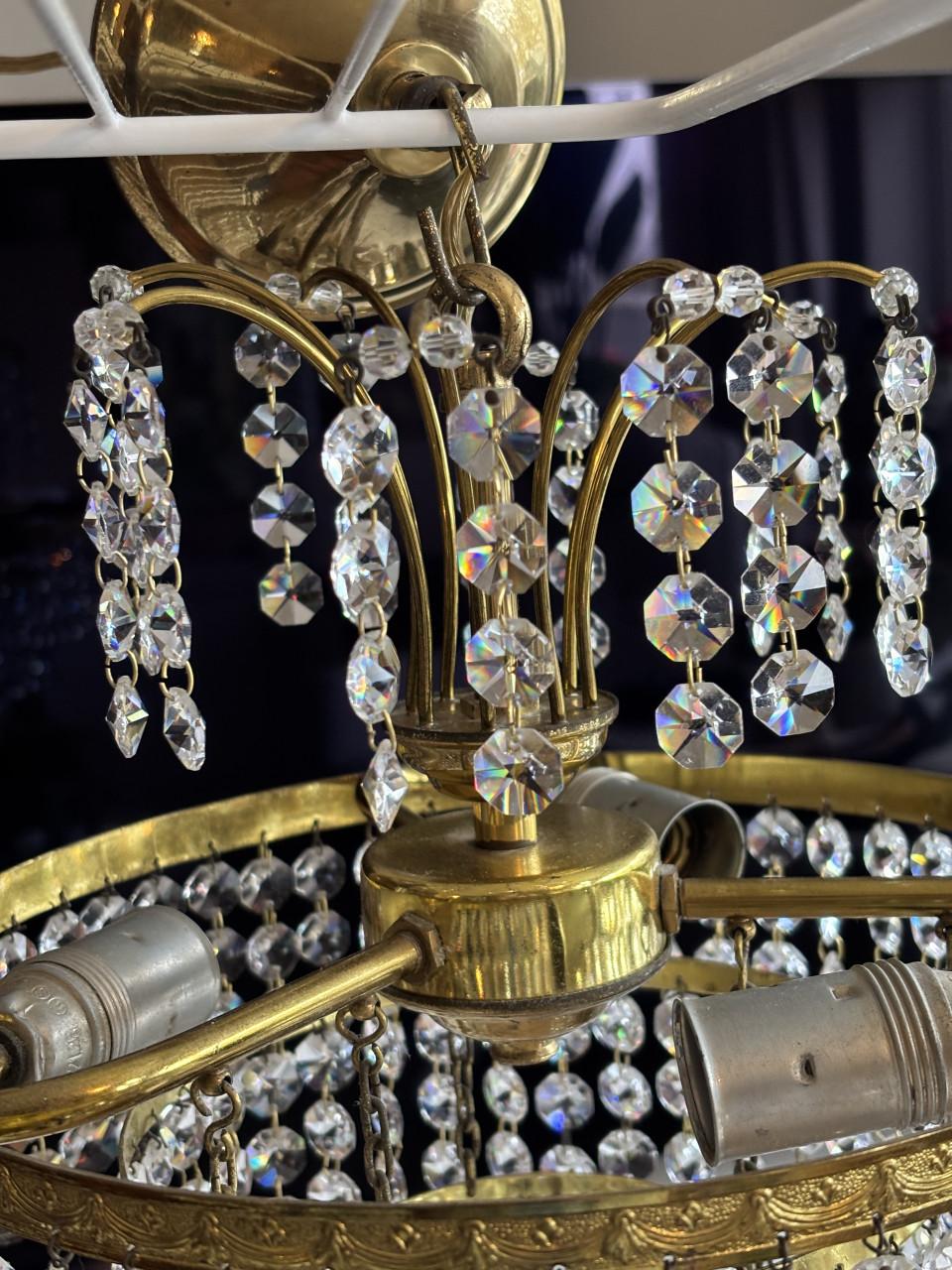 SCHITTERENDE ECHT KRISTALLEN KROONLUCHTER