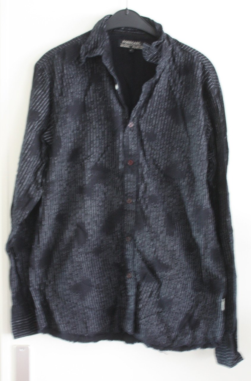 Zwart wit gestreepte blouse maat xl