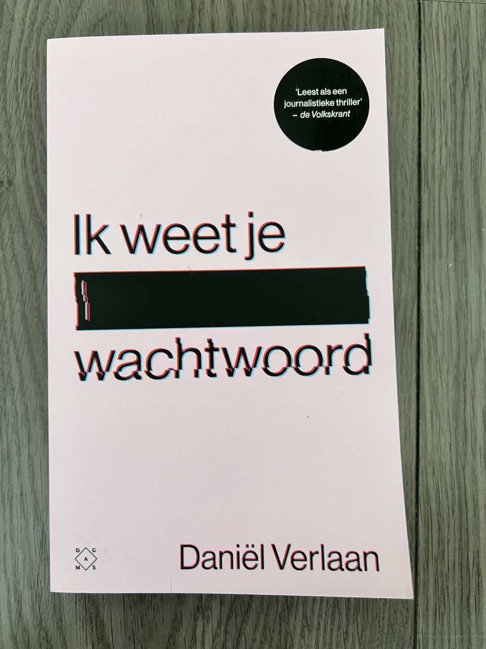 Ik weet je wachtwoord boek