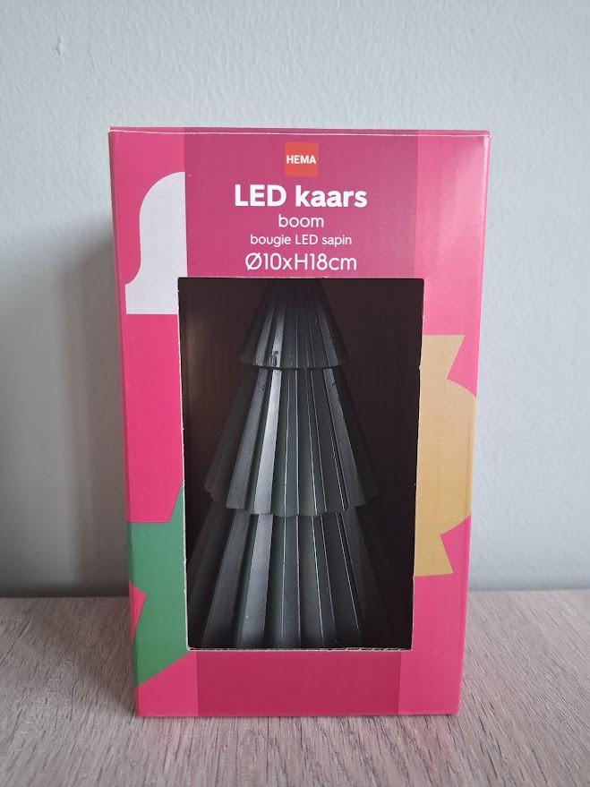 Ledkaars kerstboom