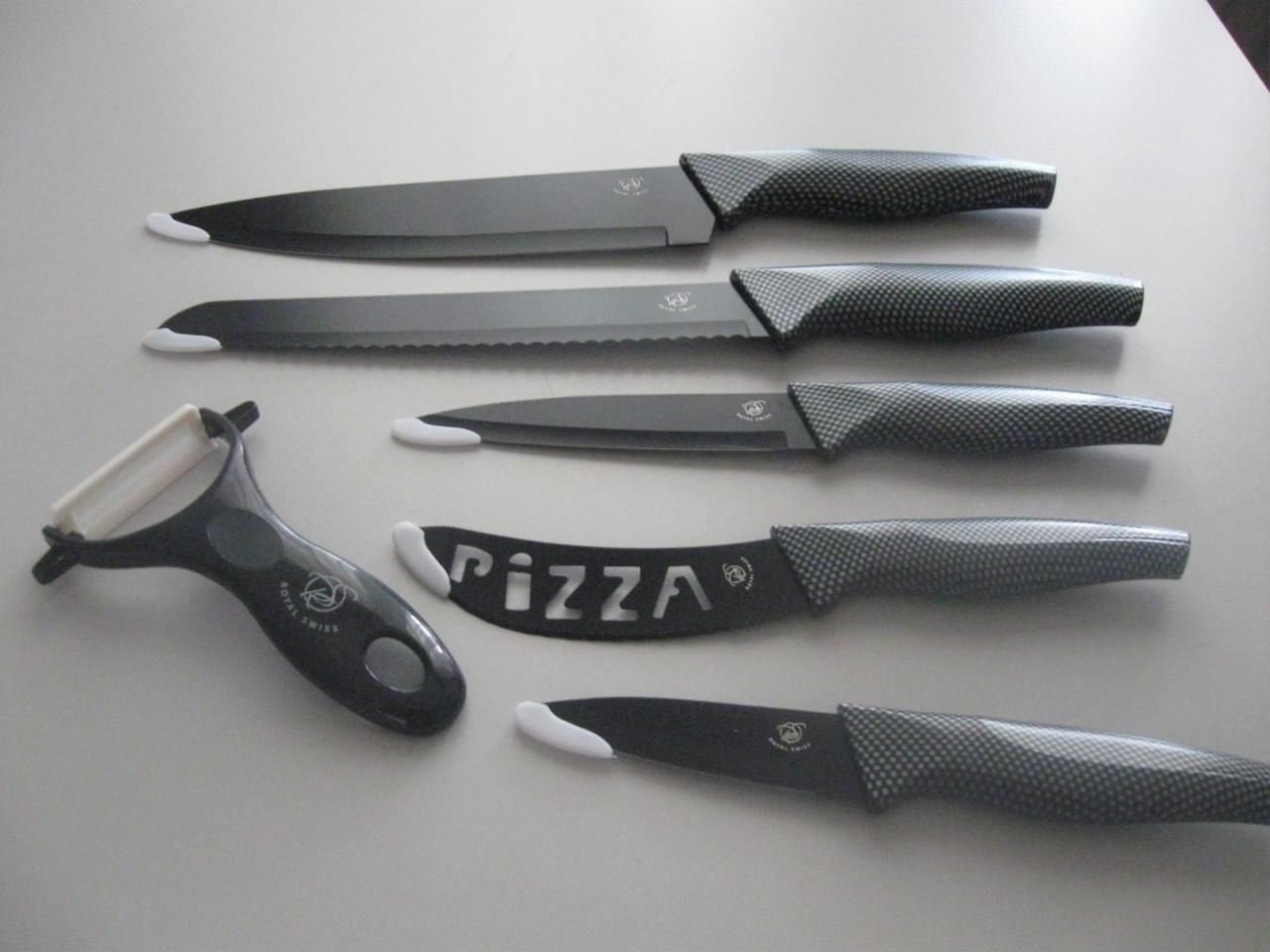 6 Knife messenset
