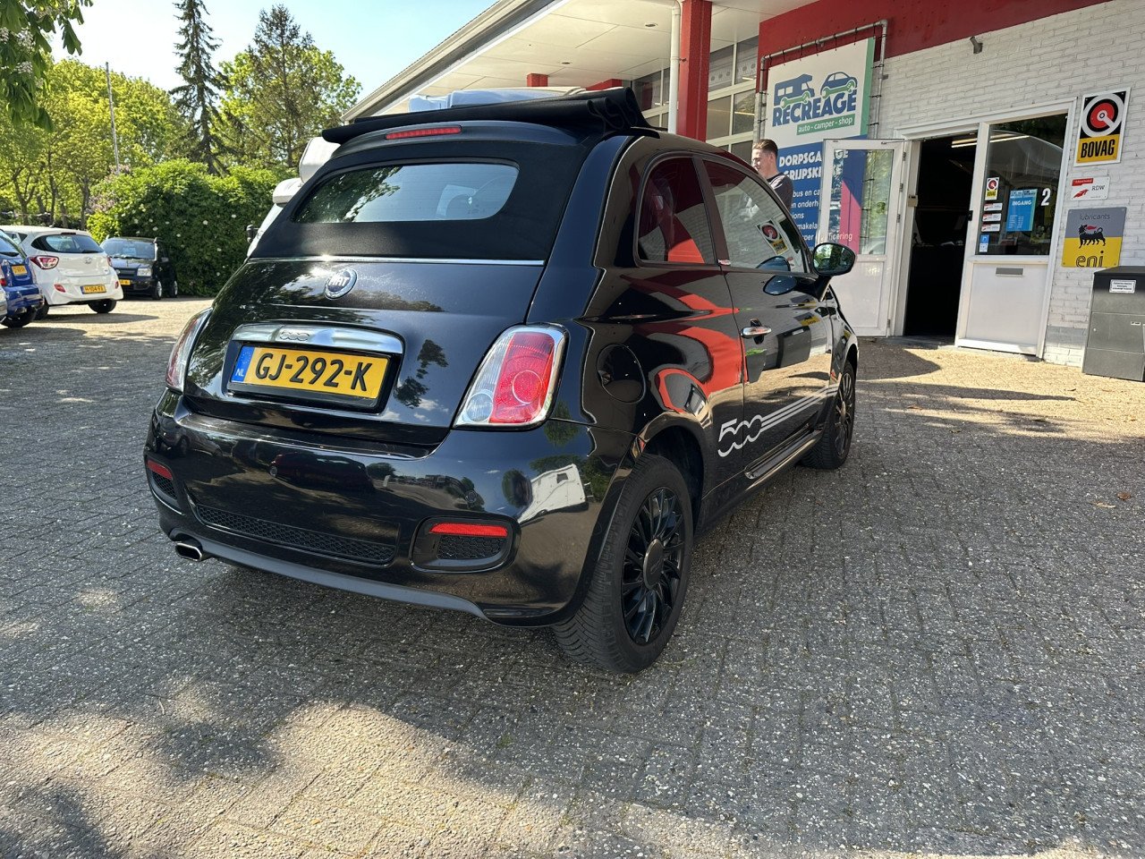 Fiat 500 Cabrio 0.9 TwinAir 85 Rock - Airco, Carplay, Nieuwe APK, Garantie