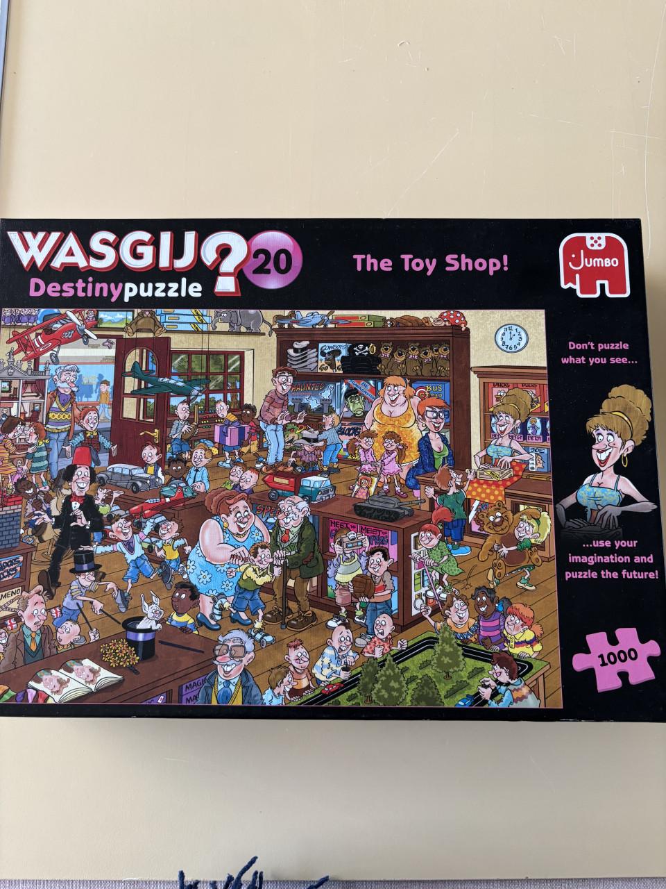 Wasgij puzzel destiny 20 De speelgoed winkel.