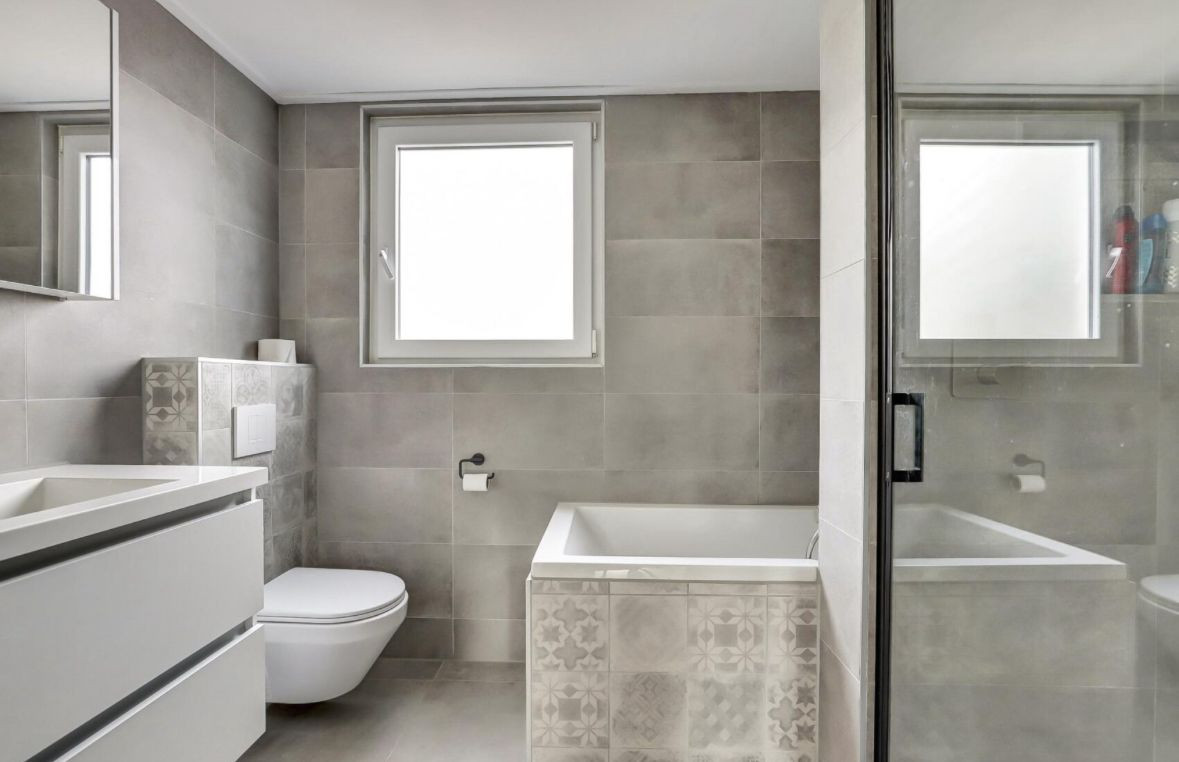 Portugese wandtegel 20x20 white-grey patronen