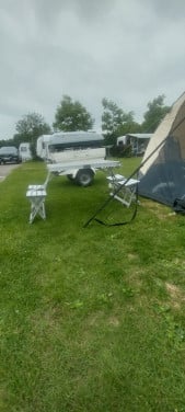 Camping tafel