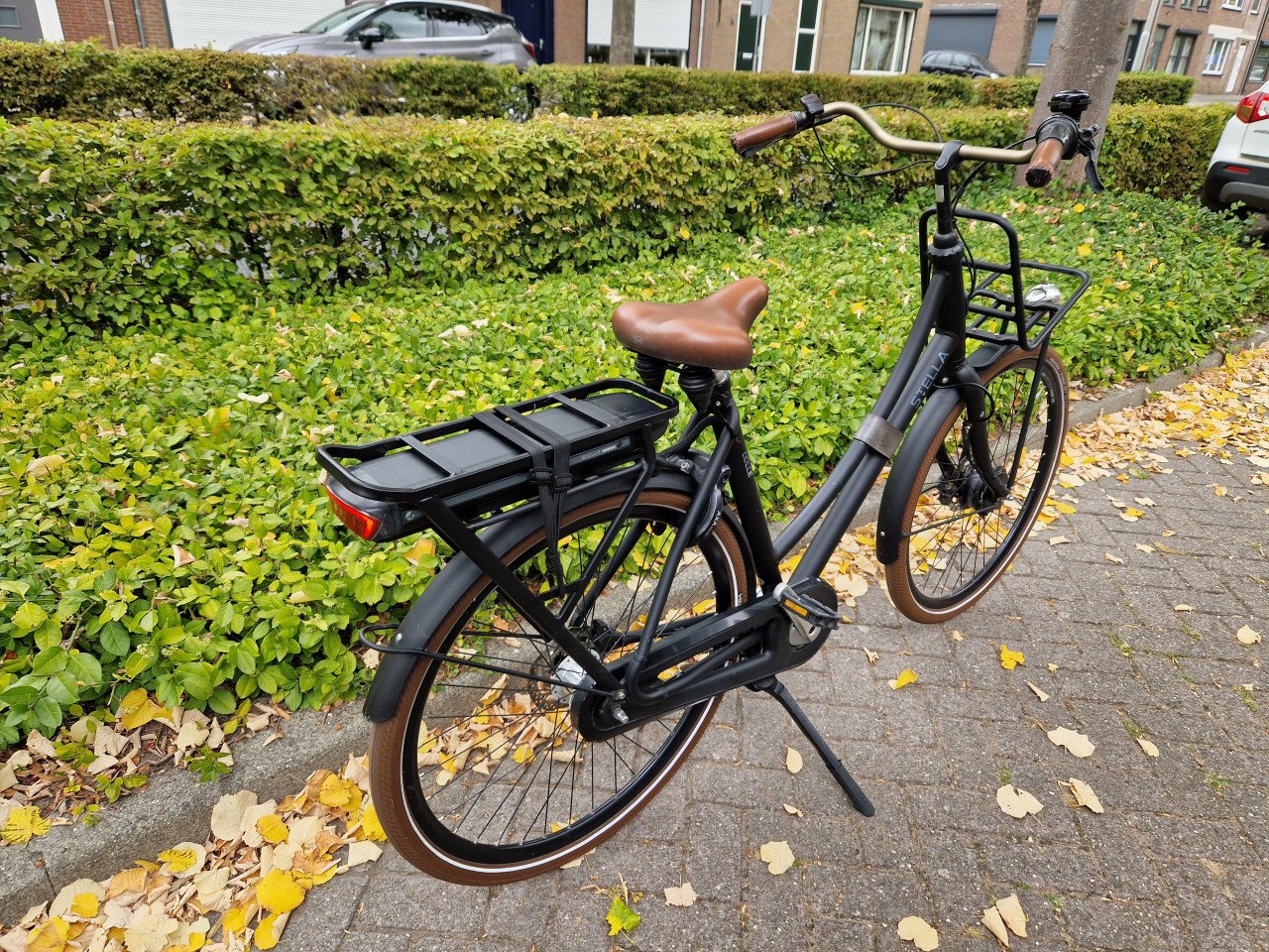 Keurig nette Stella transportfiets
