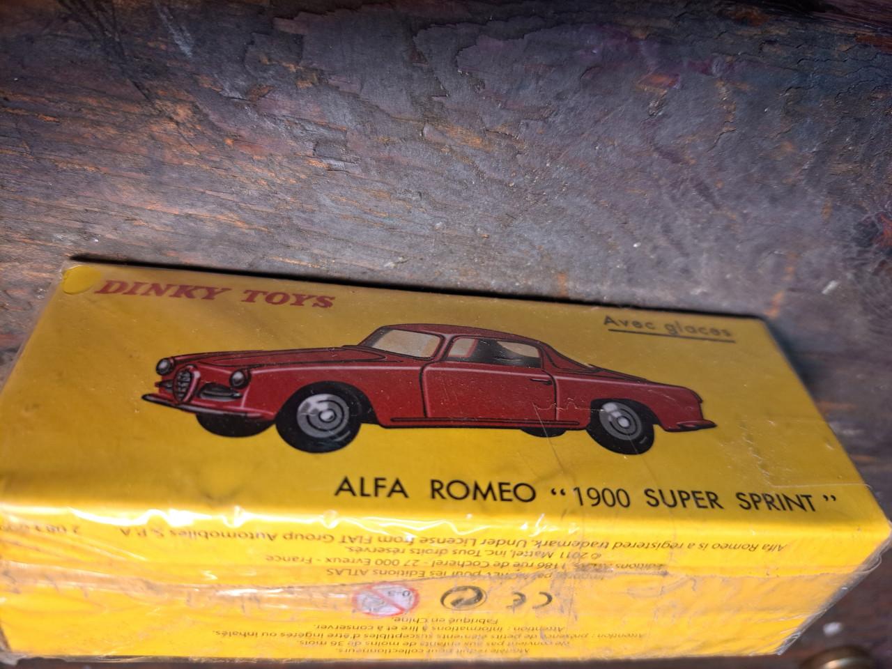 Dinky toys Alfa 1900 sprint o.v.p.