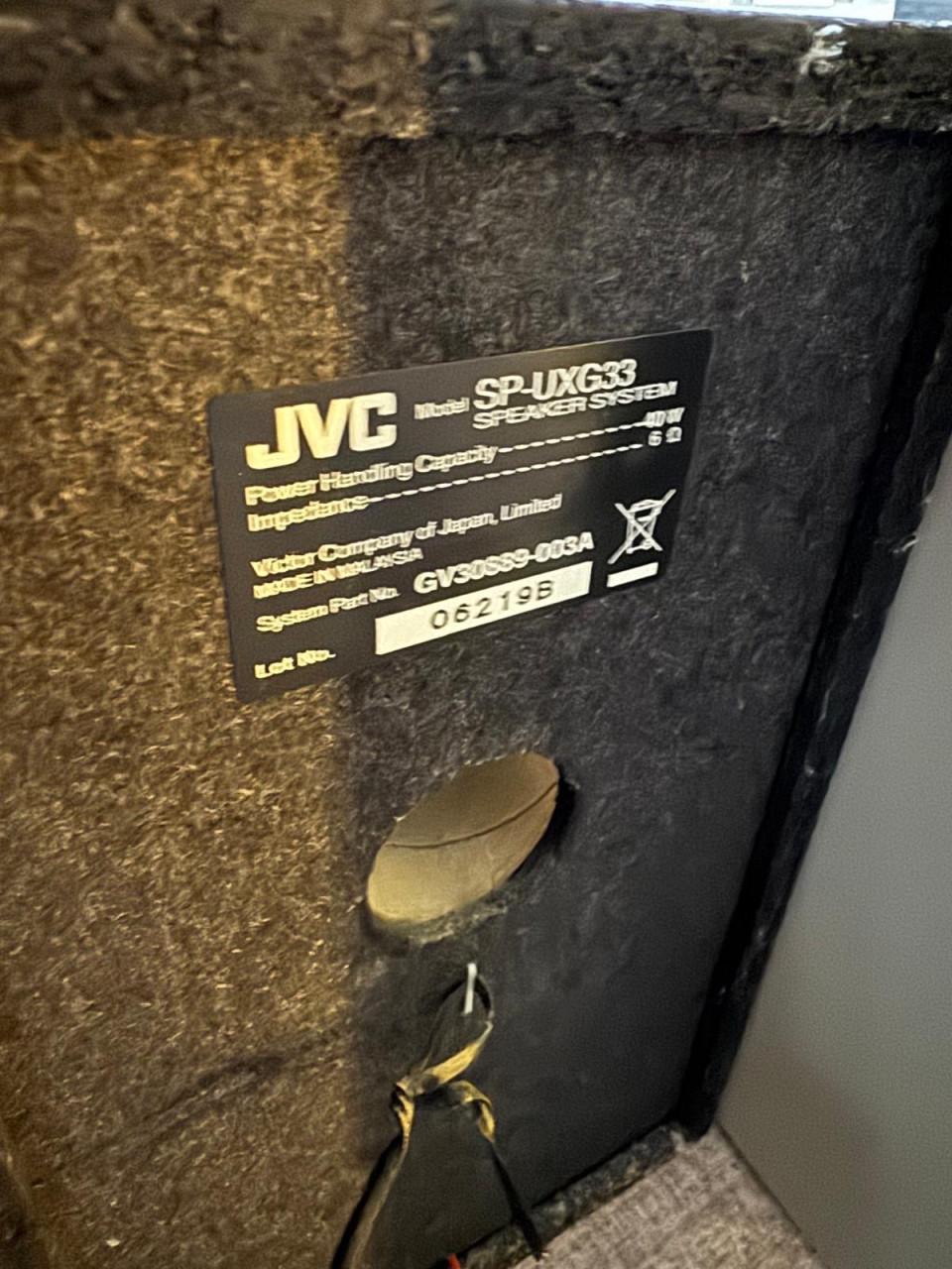 Te koop micro Hifi componenten systeem JVC UX-G33