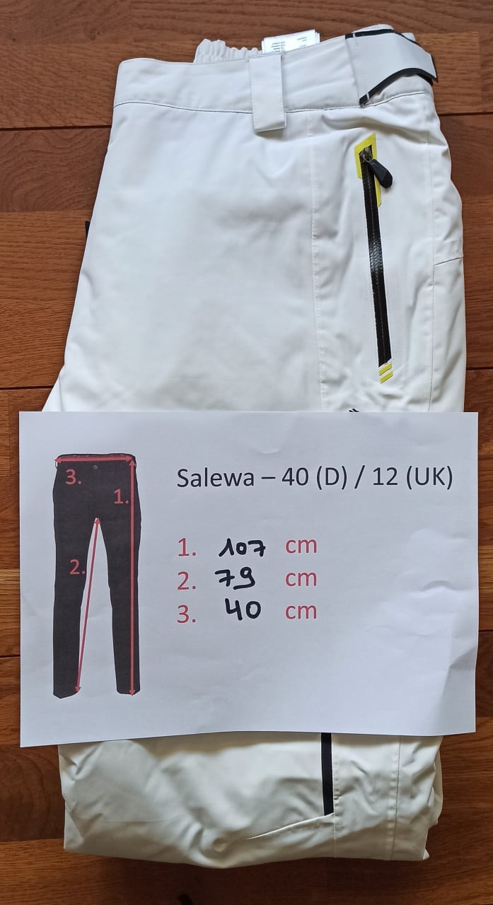 Salewa dames skibroek - maat 40 - Nooit gedragen, dus zo goed als nieuw