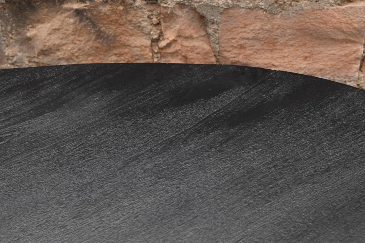 Ovale tafel zwart mango 180 cm HSM nieuw in verpakking