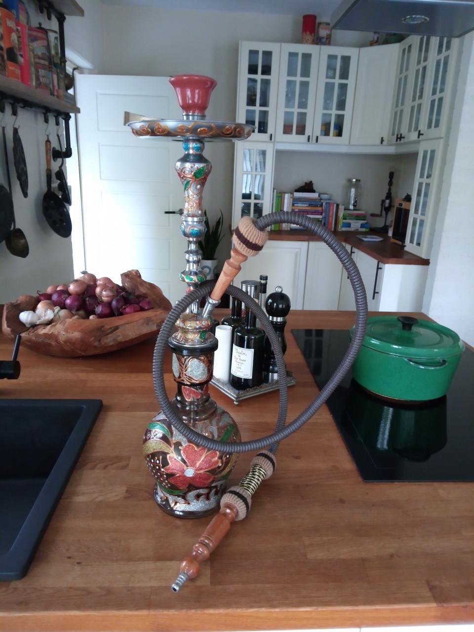 Hand Beschilderde Decoratieve Waterpijp