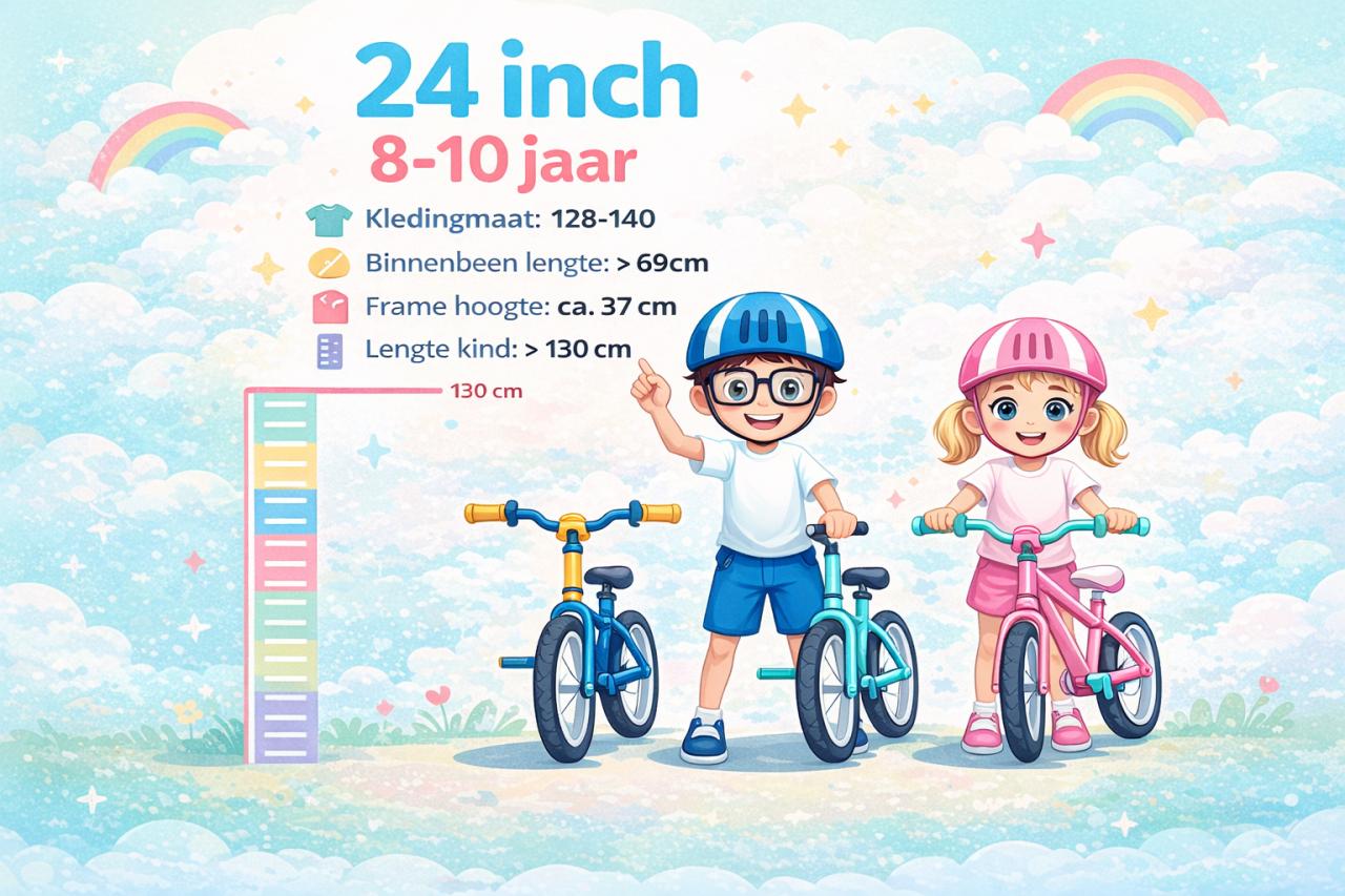 🚲 Batavus Snake Jongensfiets – 24 inch – 3 Versnellingen 💙