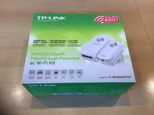 WiFi versterker - TP-LINK AV1200 Powerline WiFi Kit - TL-WPA8630P