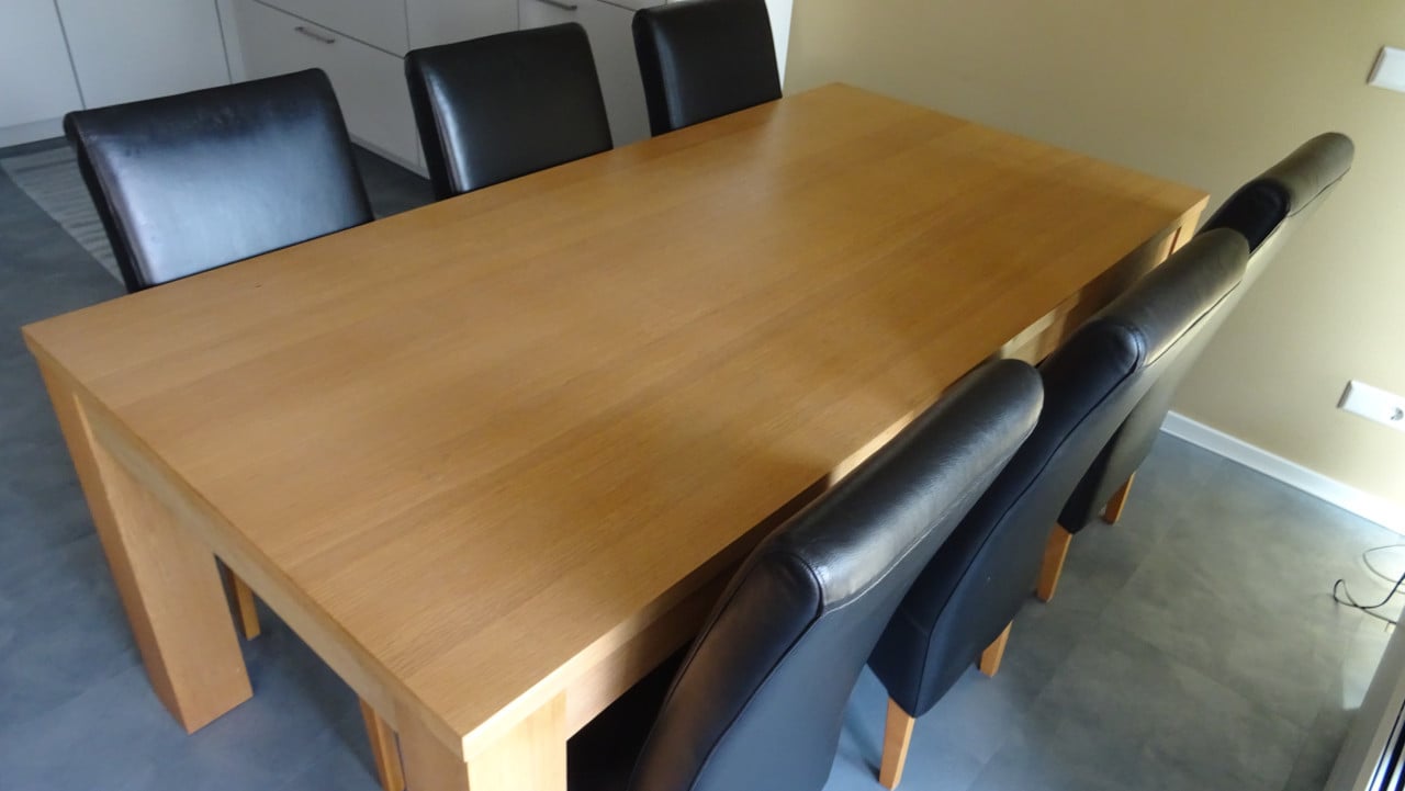 Eethoek +6 stoelen