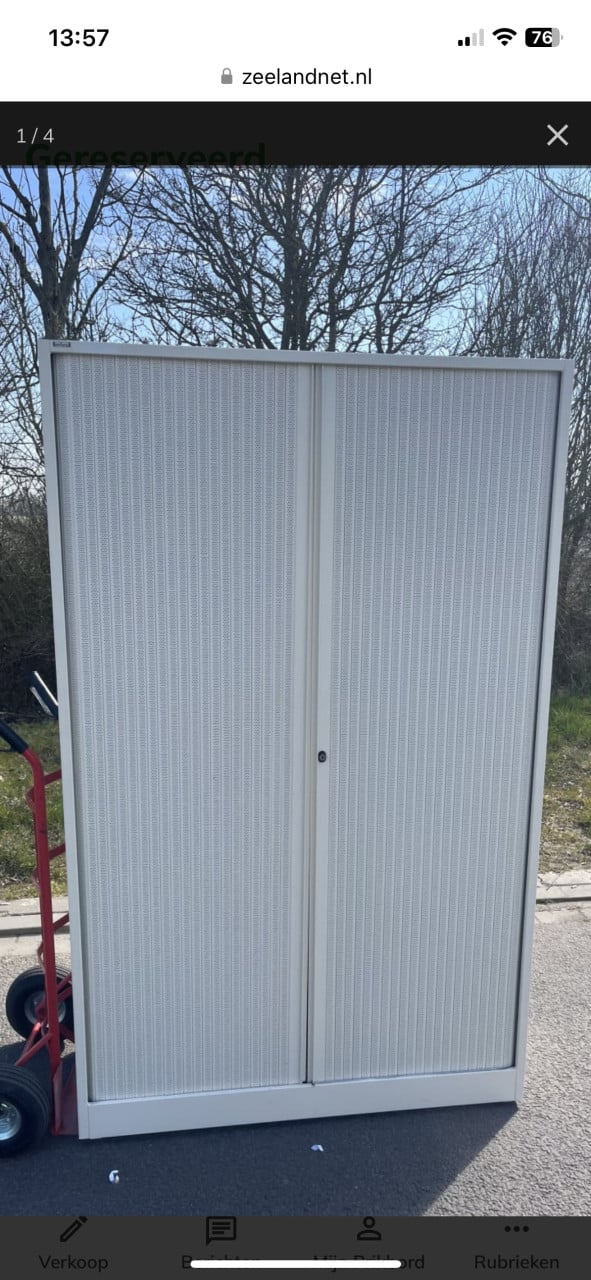 GEZOCHT: metalen roldeurkast +/- €100