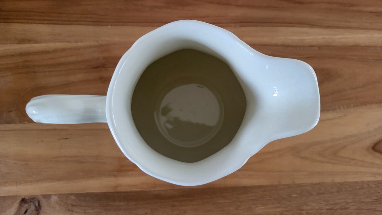 Wedgwood Queens Shape water / sap kan, h 17 cm