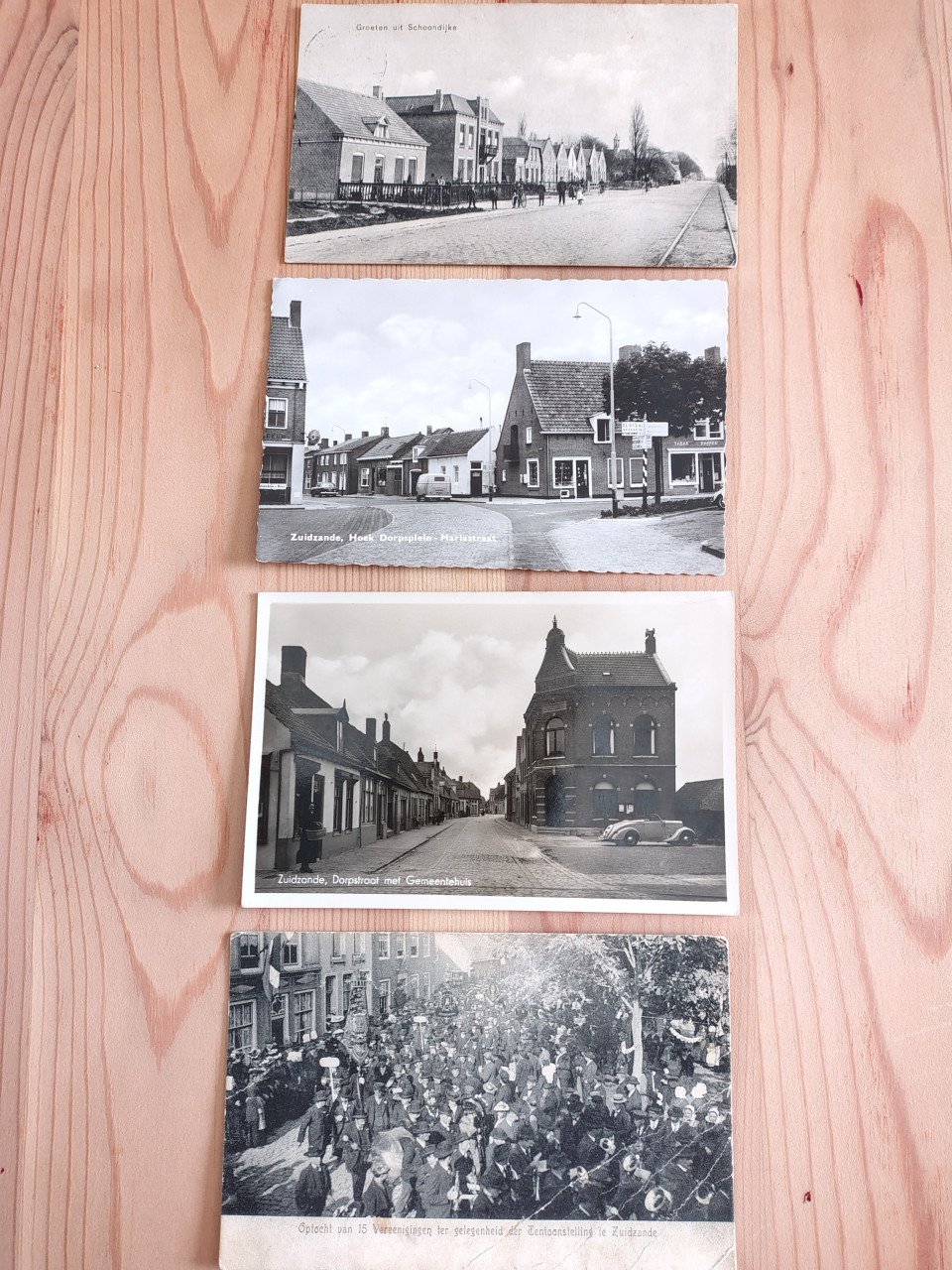 12 oude prentbriefkaarten