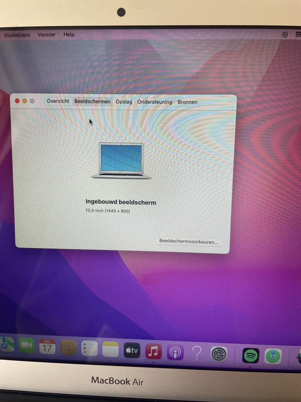 Macbook air 2017