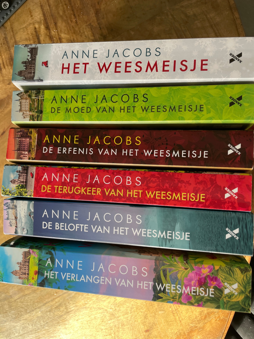 Complete serie : het weesmeisje van Anne Jacobs
