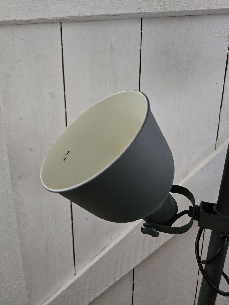 Staande lamp met 3 spots