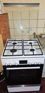 Vrijstaand gasfornuis Bosch