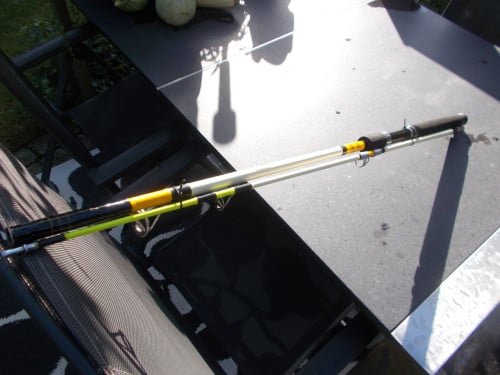 Tweedelige boothengel "LAVIS "lengte 180 cm