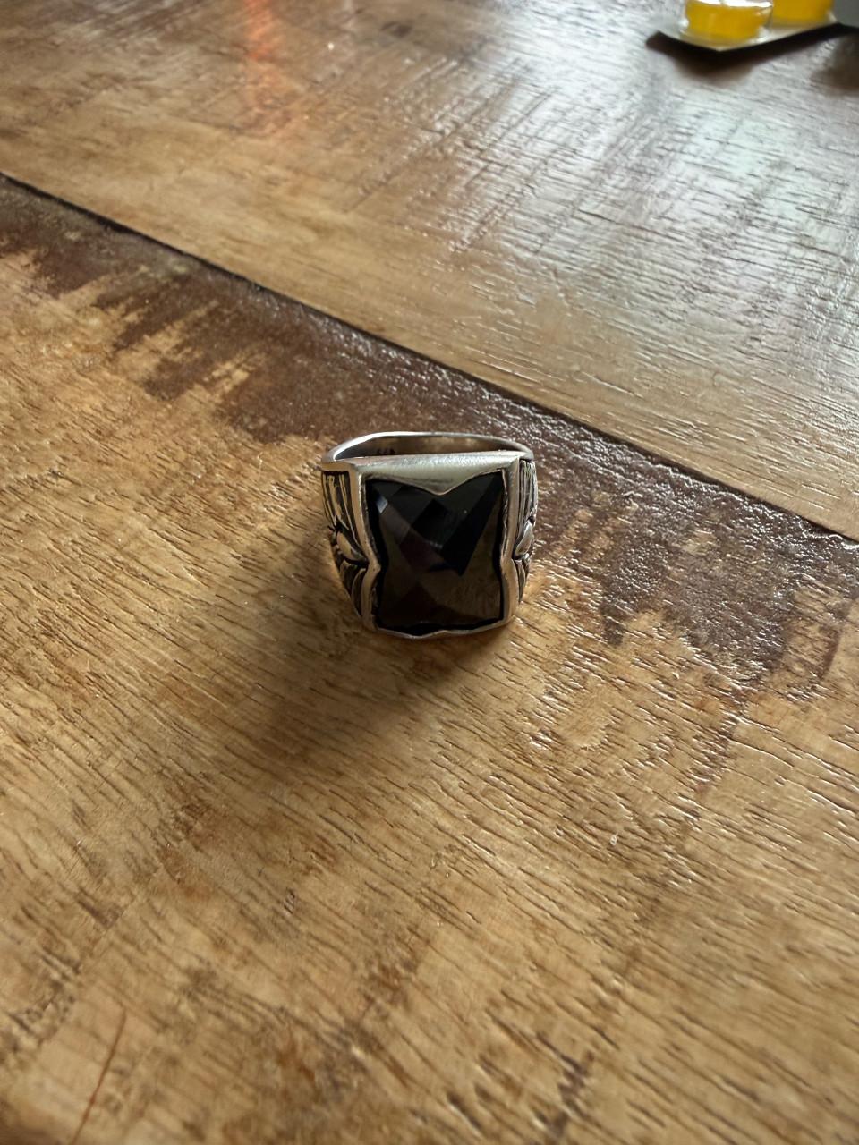 Zilveren herenring 925