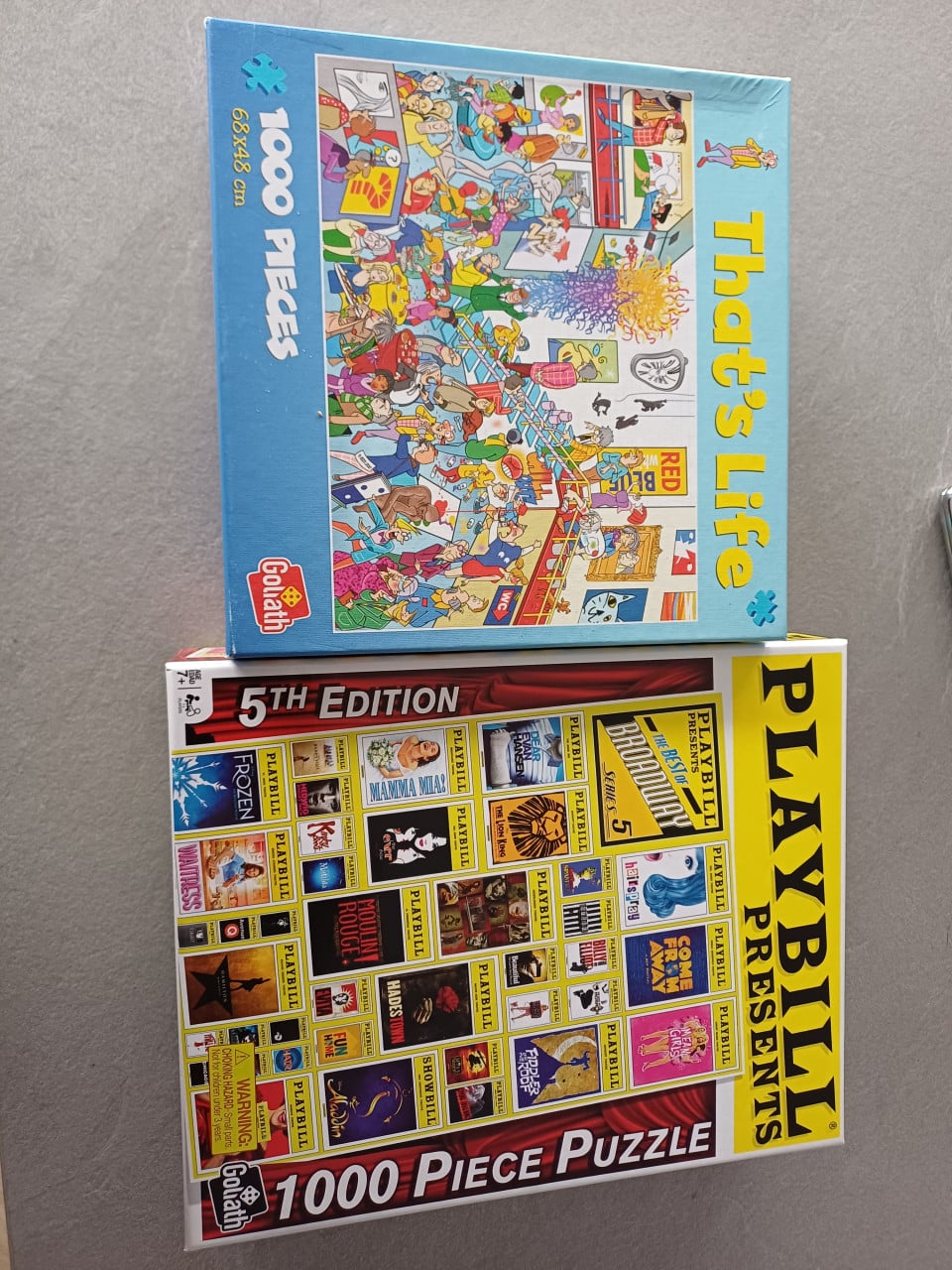 Puzzels 1000 stukjes