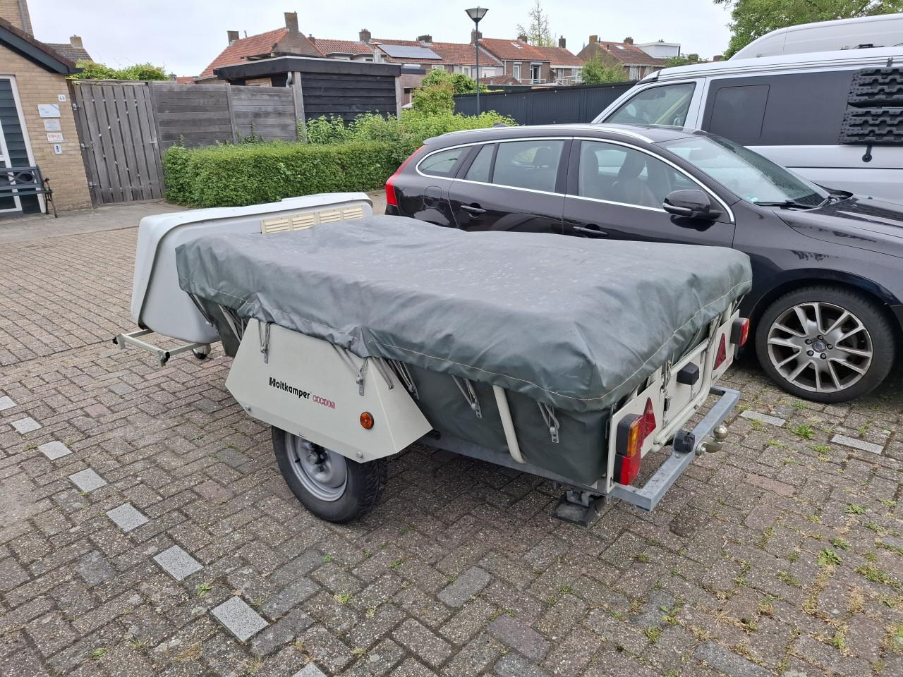 Holtkamper Cocoon M - vouwwagen - nieuwe banden!
