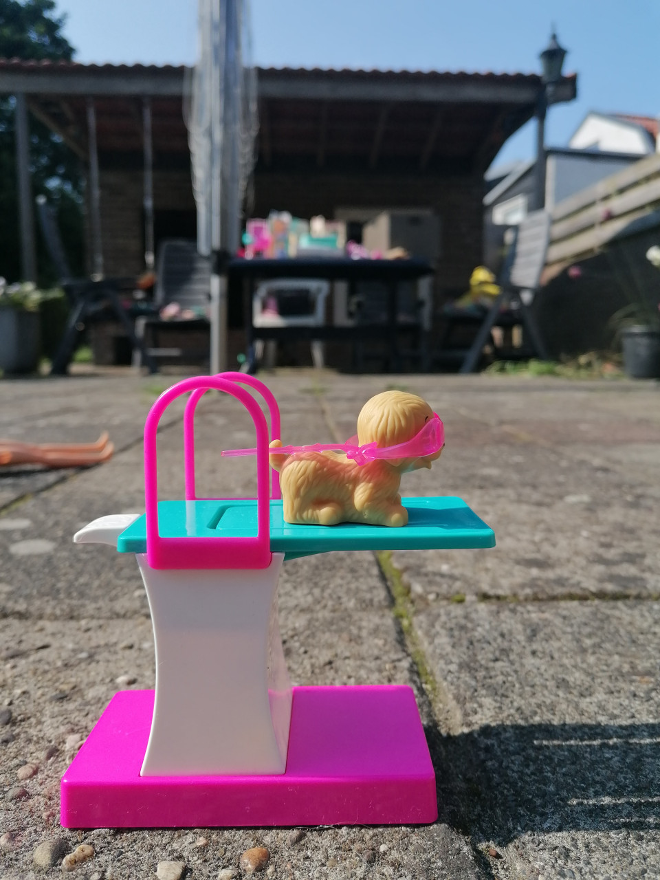 Barbie met duikplank