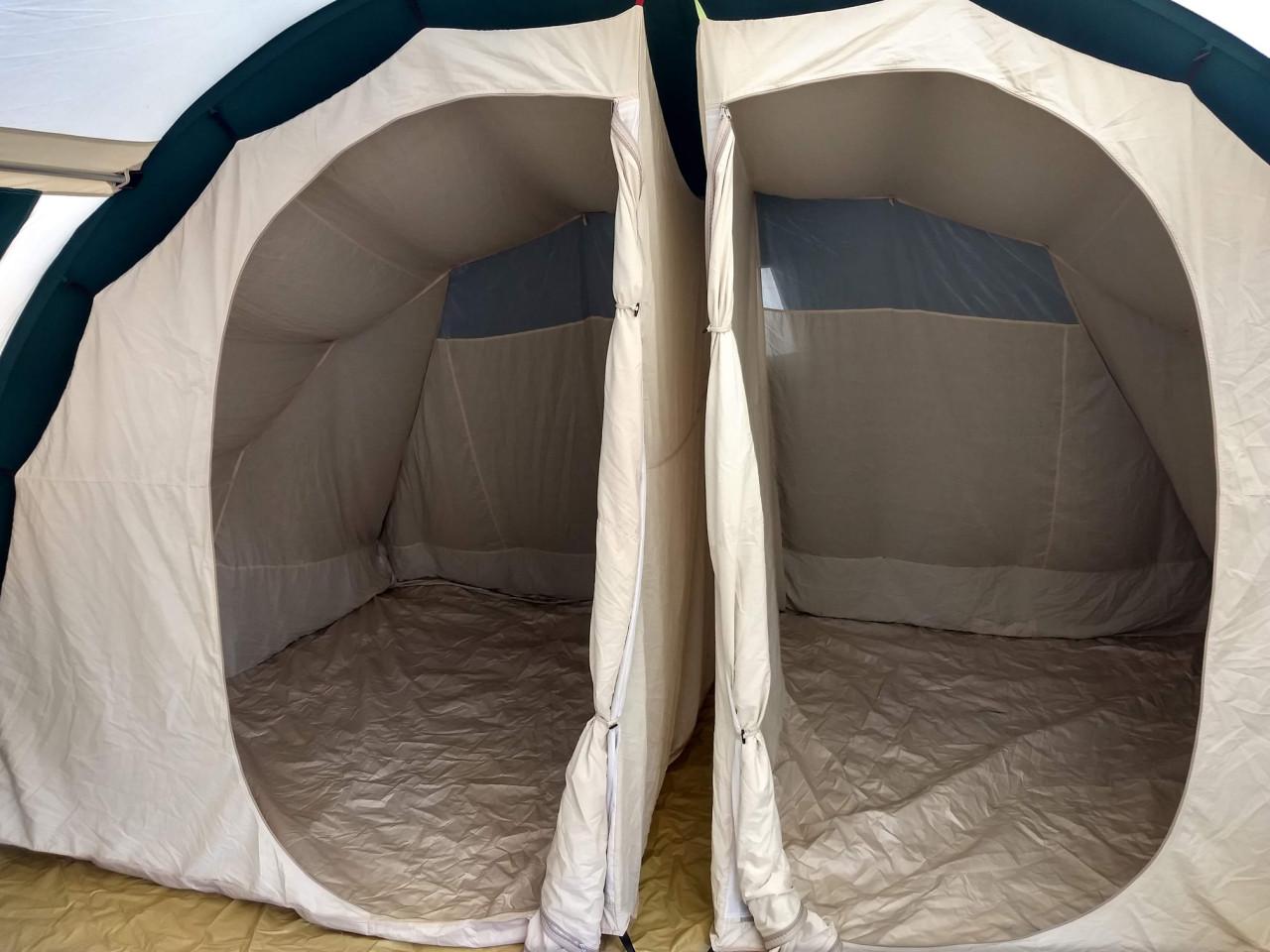 6 persoons familie tent met karretje incl keuken