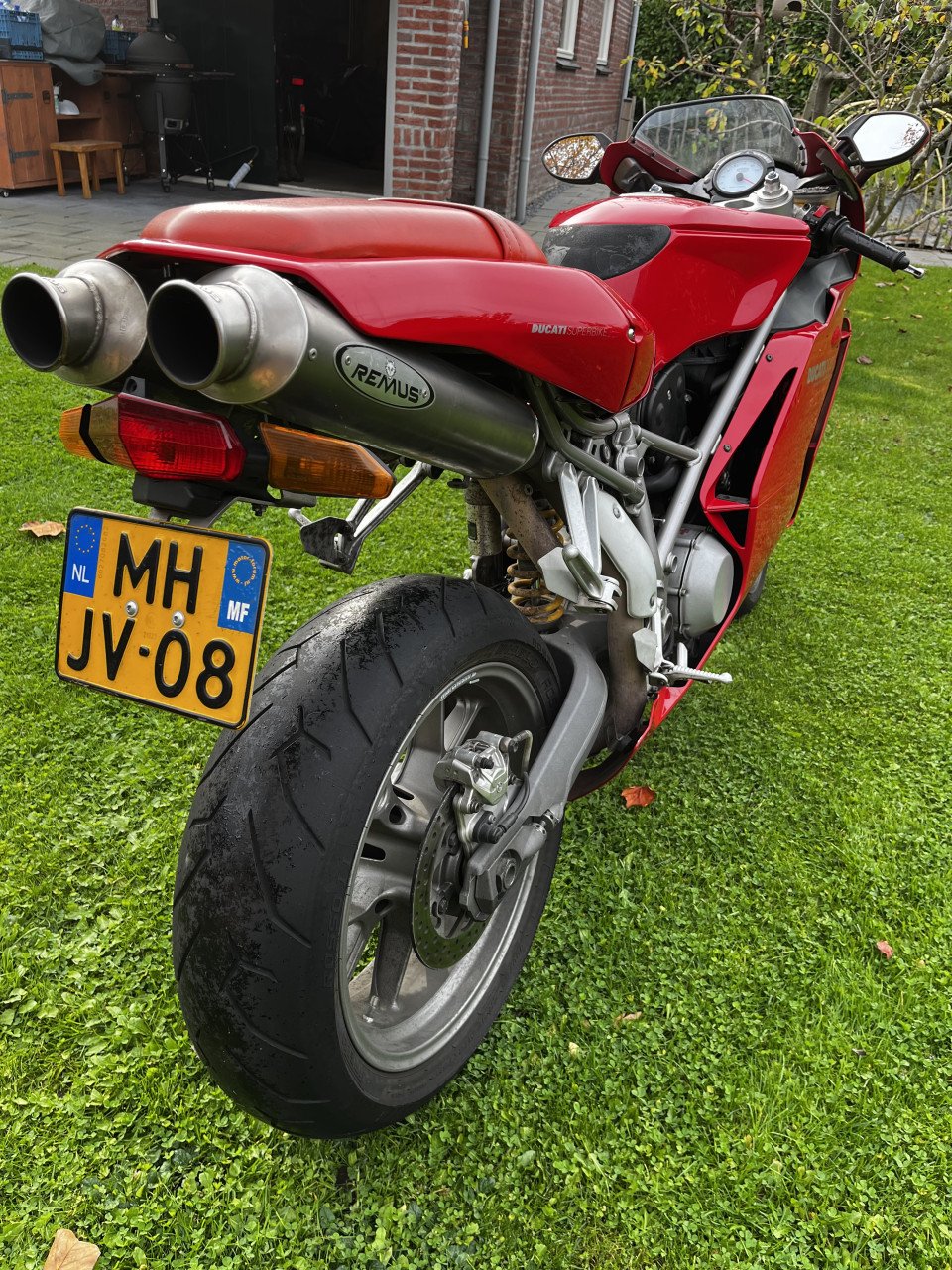 Ducati 999, 01-05-25 beurt gehad