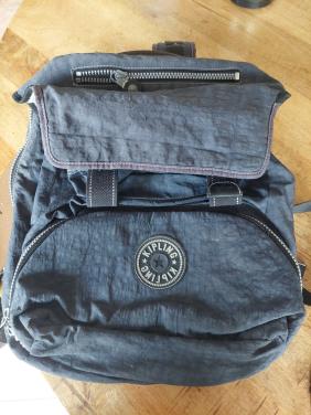 Jeansblauwe Kipling rugtas